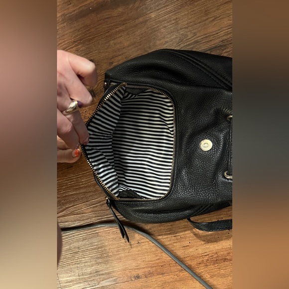 Kate Spade Black Leather Back Pack - Picture 6 of 7